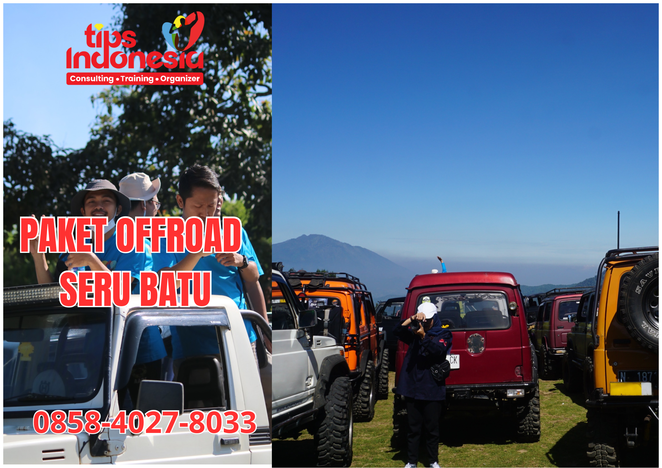 PAKET OFFROAD SERU DI BATU | TIPS INDONESIA | 0858-4027-8033