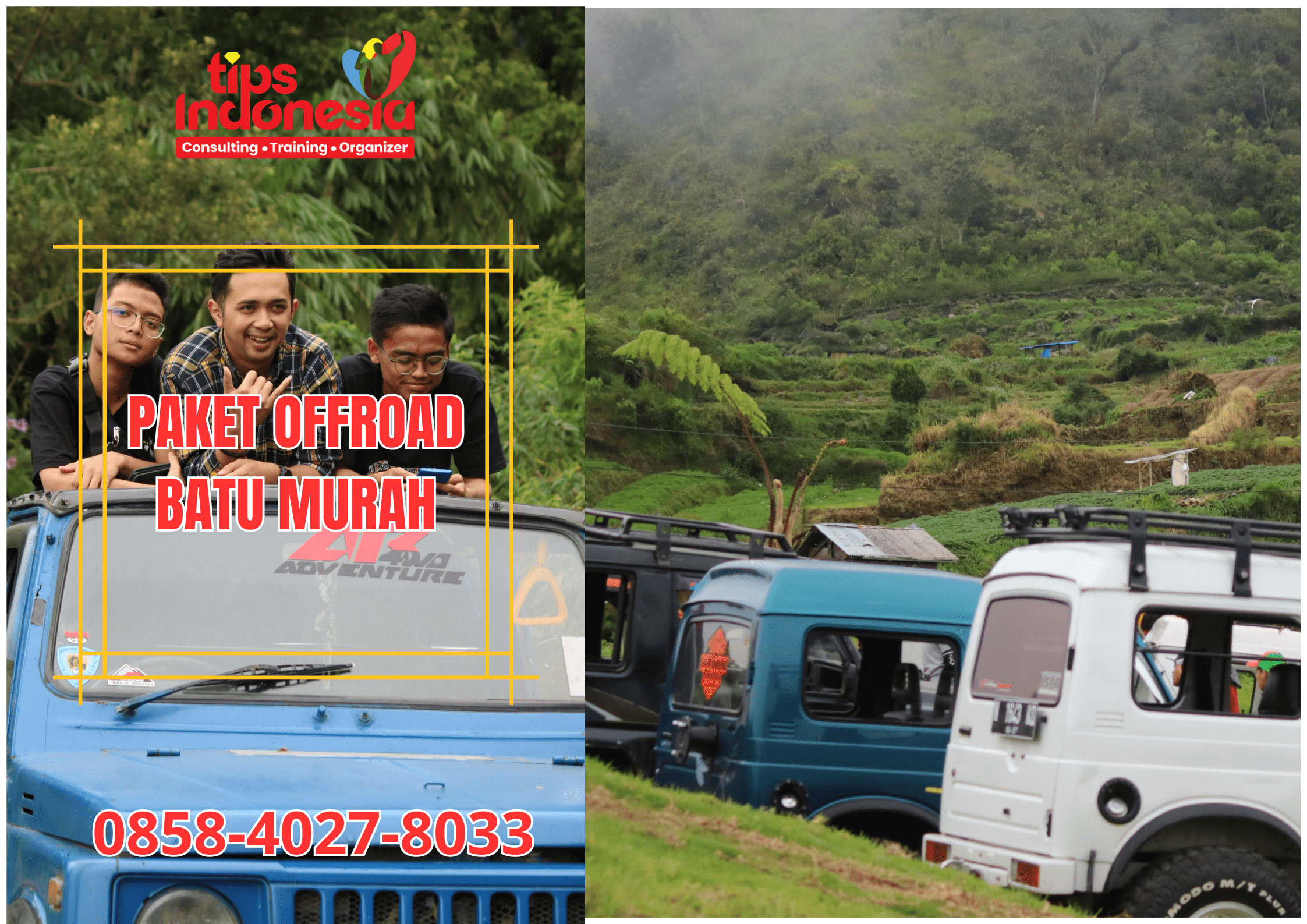 PAKET OFFROAD BATU MURAH | TIPS INDONESIA | 0858-4027-8033