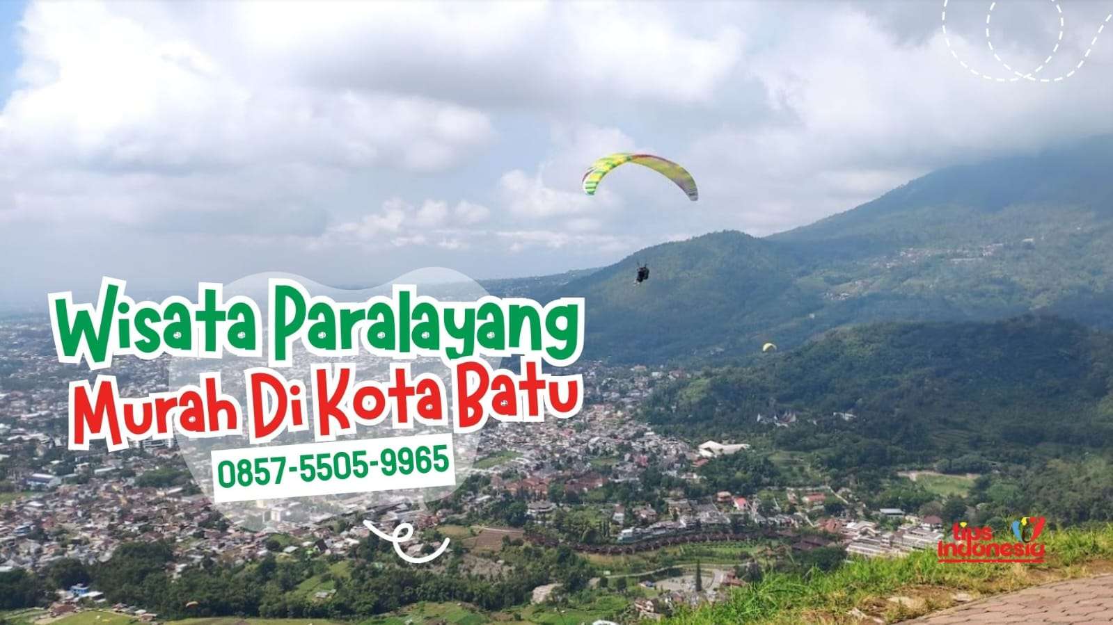 WISATA PARALAYANG MURAH DI KOTA BATU | TIPS INDONESIA | 0857-5505-9965
