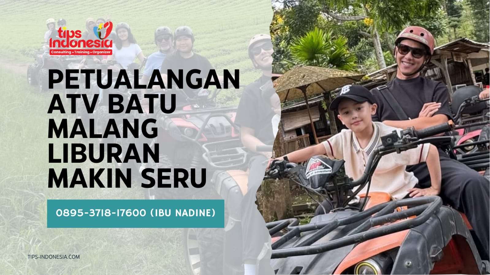 PETUALANGAN ATV BATU MALANG LIBURAN MAKIN SERU | TIPS INDONESIA | 0895-3718-17600
