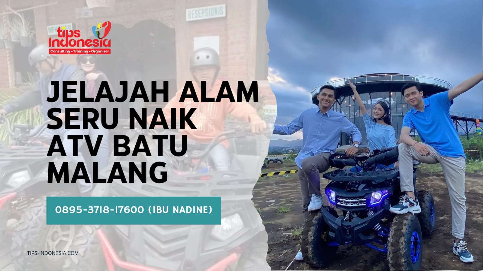 JELAJAH ALAM SERU NAIK ATV BATU MALANG | TIPS INDONESIA | 0895-3718-17600