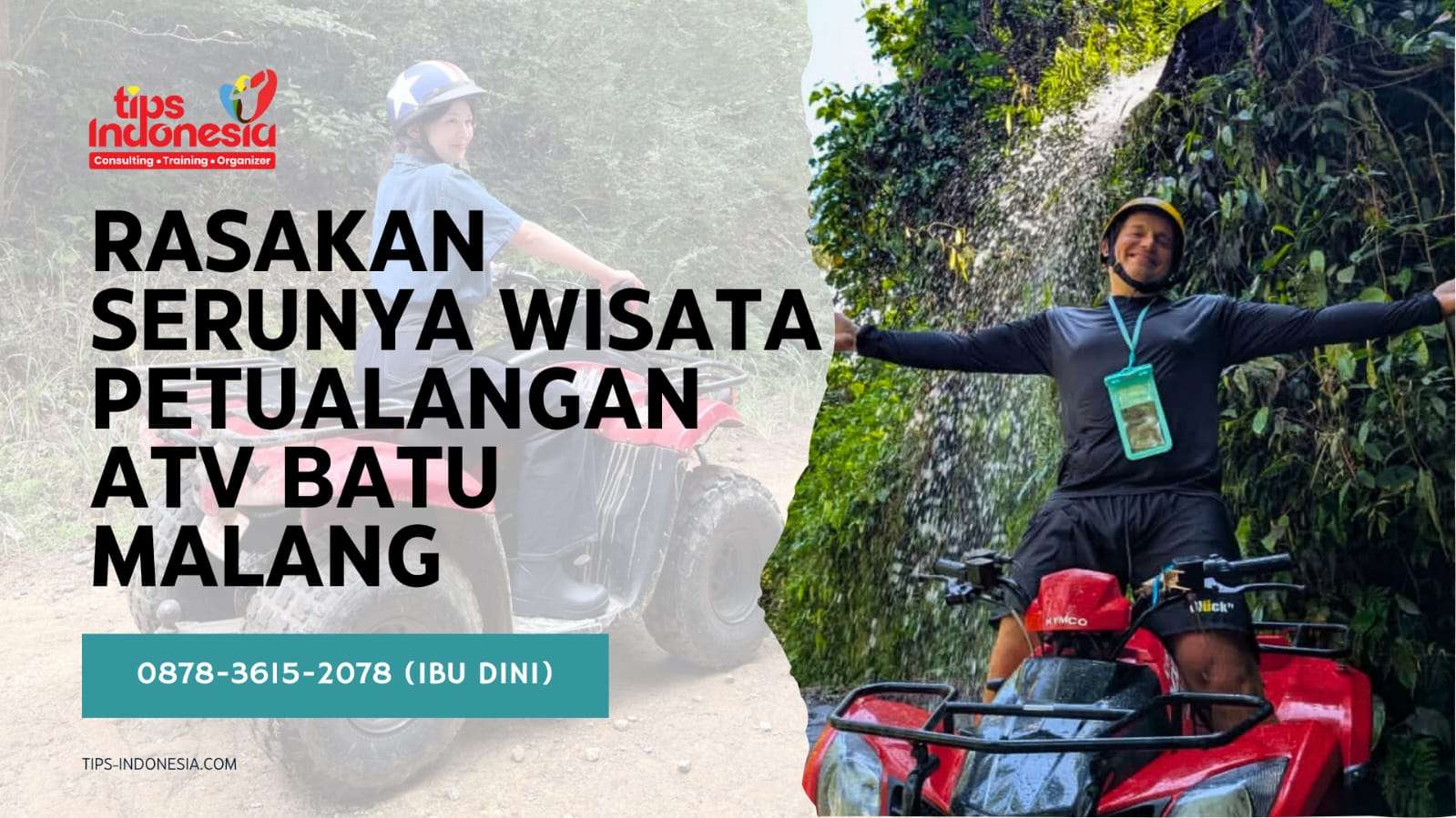 RASAKAN  SERUNYA WISATA PETUALANGAN ATV BATU MALANG | TIPS INDONESIA | 0878-3615-2078